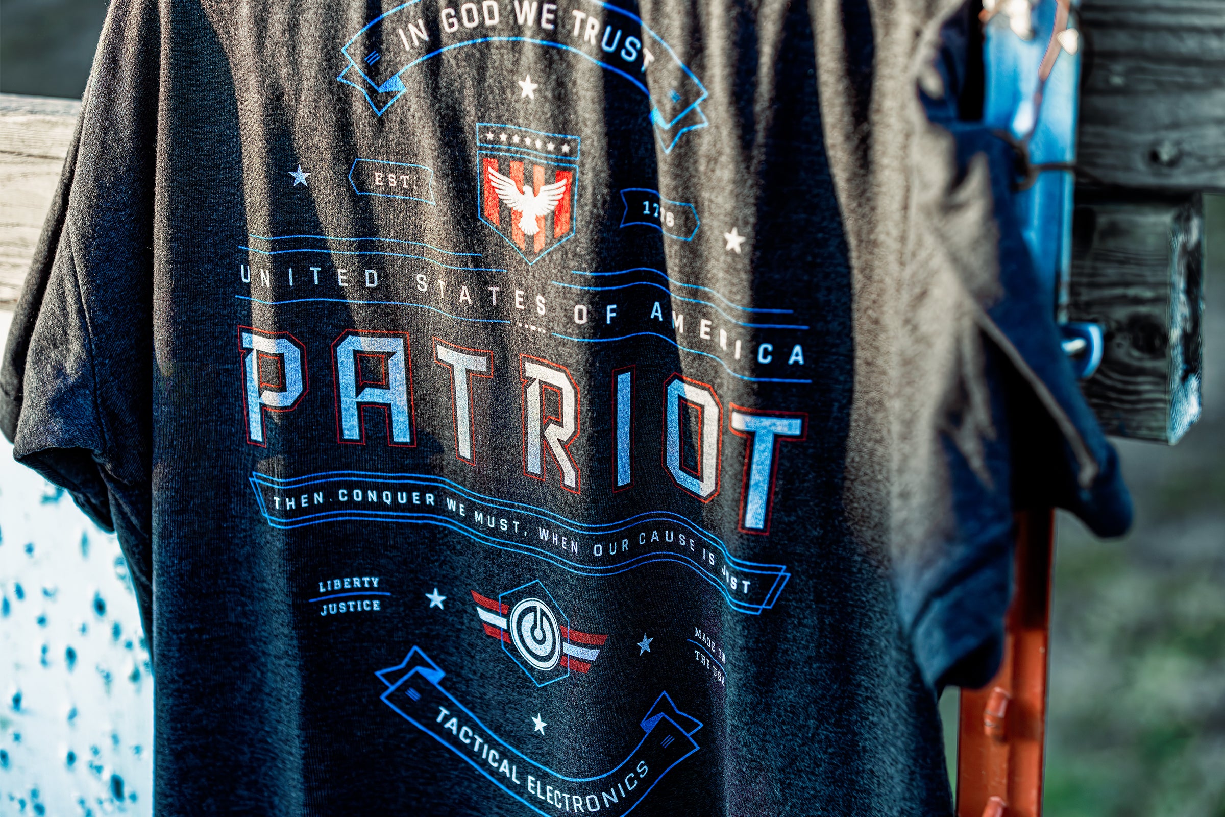 Patriot Shirt - Charcoal